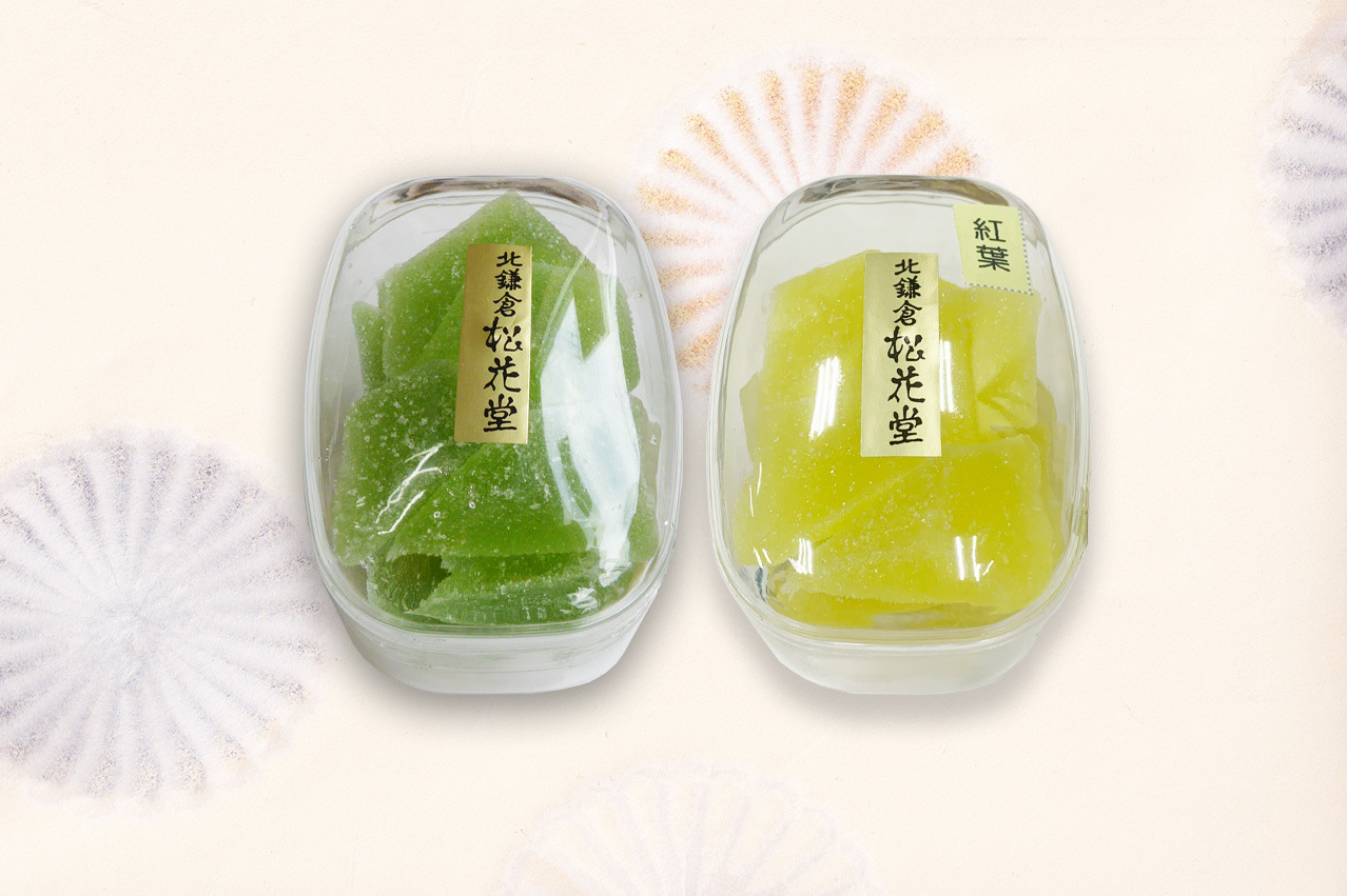 錦玉糖パッケージの写真。